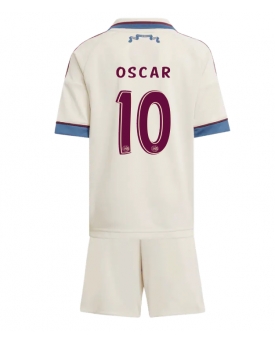 Ajax Oscar Gloukh #10 Maglia Gara Terza Repliche 2025-26 Bambino Maniche Corte